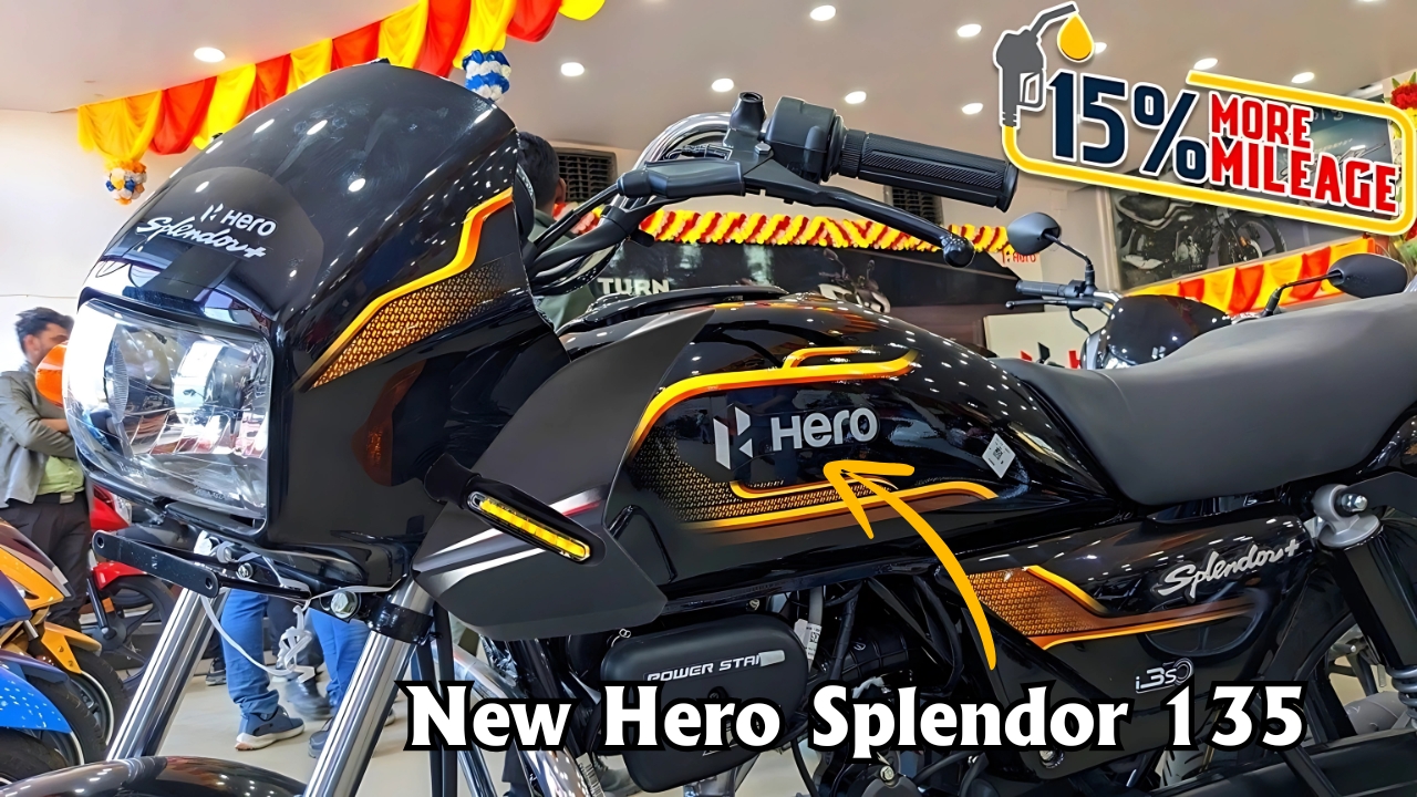 New Hero Splendor 135