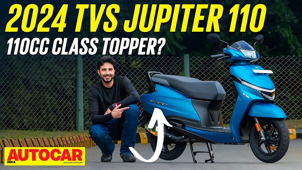 New TVS Jupiter 110 Scooter