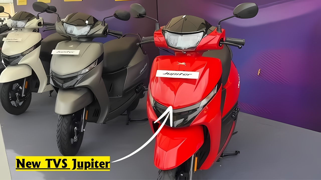 New TVS Jupiter