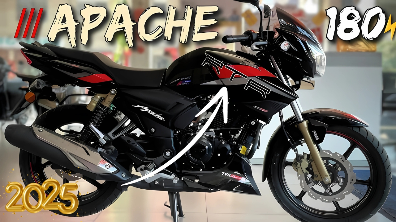 TVS Apache RTR 180 2025